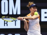 Elise Mertens battled past Jasmine Paolini in her opening match.